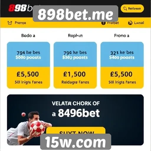 Promoções atuais disponíveis no 898bet.me